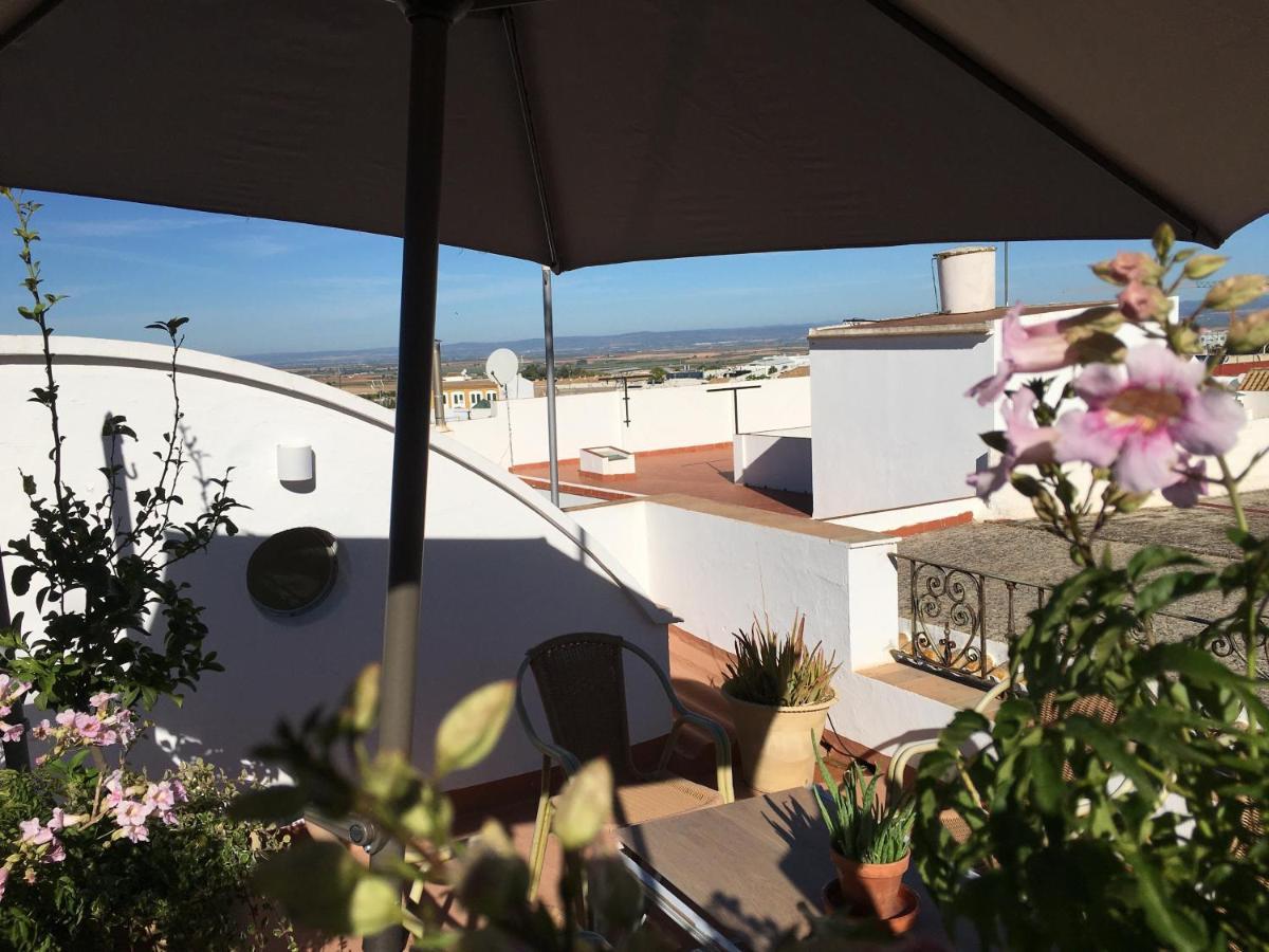 Casa Leon Blanco Carmona Reformada Centrica Con Chimenea Y Terraza Con Vistas Villa ภายนอก รูปภาพ