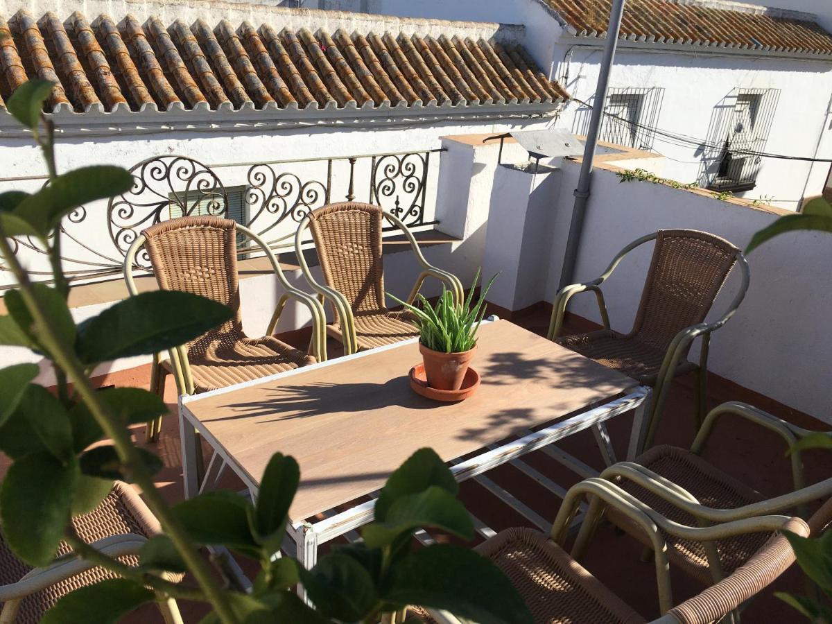 Casa Leon Blanco Carmona Reformada Centrica Con Chimenea Y Terraza Con Vistas Villa ภายนอก รูปภาพ